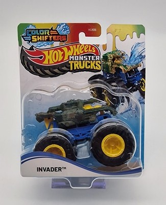 Mattel Hotwheels - Monster Truck / Trucks - Invader - Color Shifters - Neu