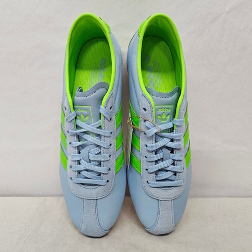 Adidas Tokyo Retro Sneakers JQ0582 Clear Sky Solar Green Gum Women's Size 9 - Picture 5 of 10