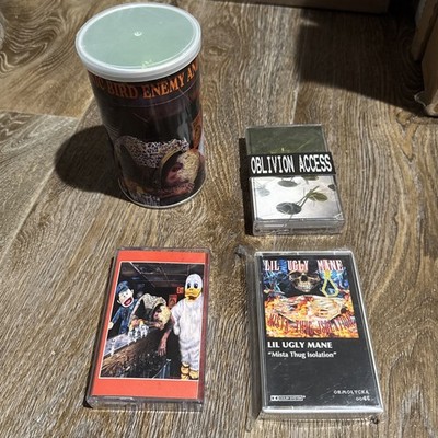 Lil Ugly Mane  Cassette Lot (Volcanic Bird, Oblivion Access & Mista Thug)