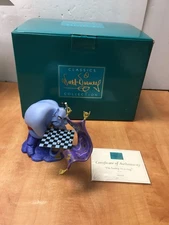 WDCC Disney Genie from Aladdin I'm Losing to a Rug w/ box & COA