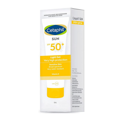 Cetaphil Sun SPF 50 Sunscreen Very High Protection Light Gel 50 ML