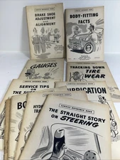 Chrysler corporation service reference books 1948-1949 Lot Of 9 Books