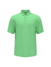 P.G.A.TOUR Mens Green Athletic Fit Moisture Wicking Polo XL