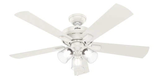 Hunter Fans - Crestfield 52 Inch Ceiling Fan with LED Light Kit and Pull - Picture 1 of 4