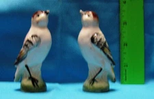 Pair of vintage Japanese Bird figurines, preowned