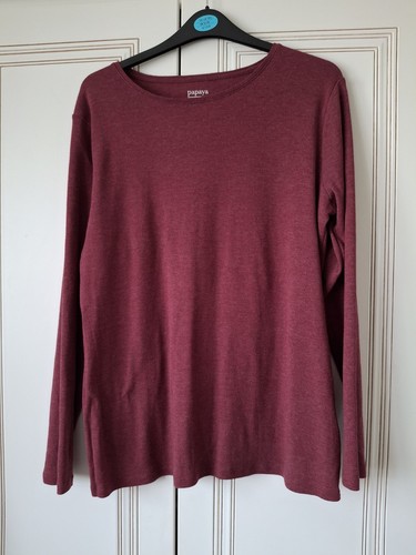 Papaya Cotton Rich T Shirt Size 18. Excellent Condition. 42 Inch Bust
