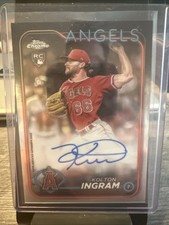 2024 Topps Chrome Update Series - Autographs Kolton Ingram #RA-KI (AU, RC)