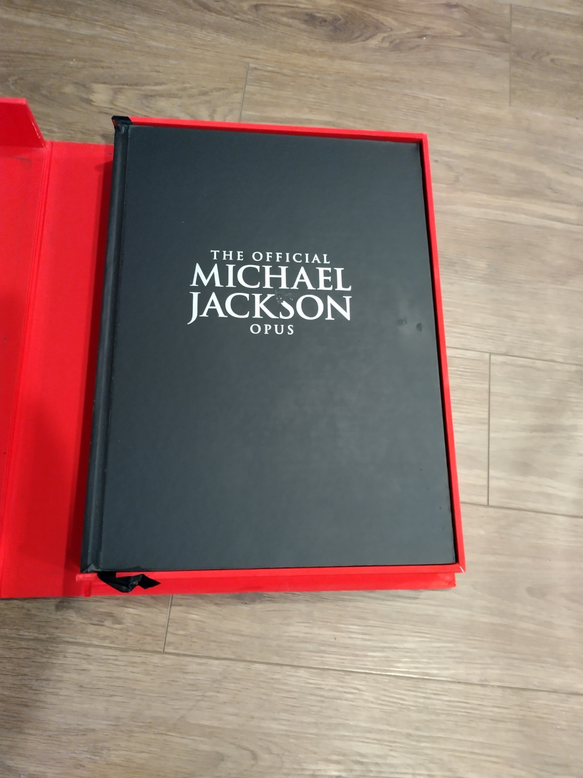 Official MICHAEL JACKSON OPUS Photo Picture Book with Glove Original Outer Box