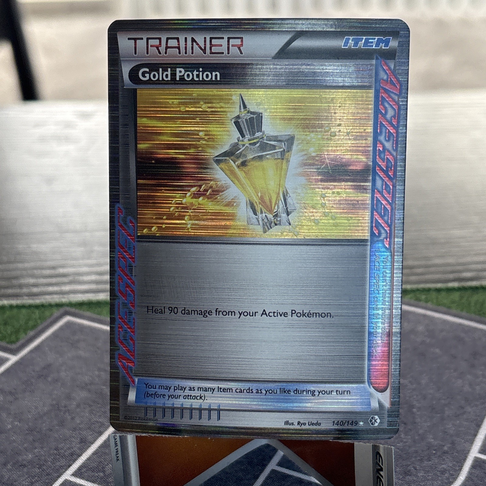 Pokémon TCG - BW Boundaries Crossed Gold Potion Ace Spec 140/149 - MP