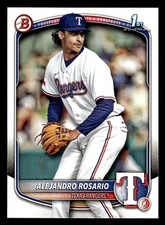 2025 Bowman #BP-125 Alejandro Rosario Prospects Card Texas Rangers