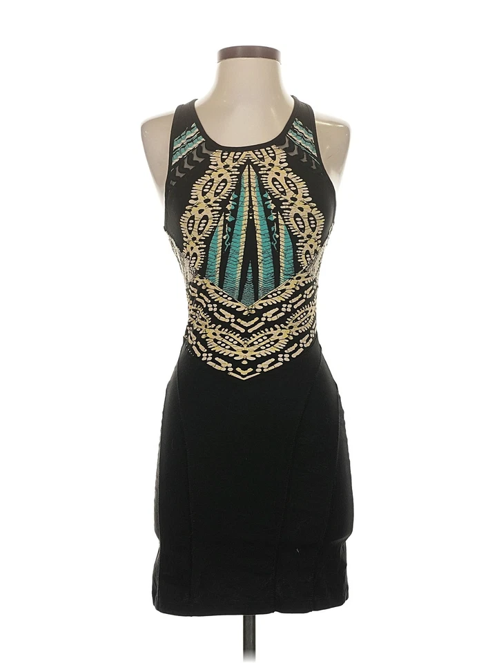 Vestido de cóctel negro Free People XS para mujer