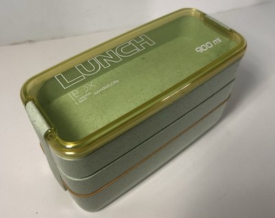 Wonderful Life Bento/Lunch Box Stackable Bento Box 3-In-1. Spoon Inc.