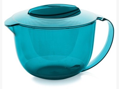 Tupperware Micro Cook Microcook Kanne 1 Liter Microwelle blau Mikrowelle NEU