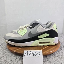 Nike Air Max 90 Golf White Particle Grey Barely Volt Athletic Spikeless Men 13