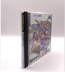 Popful Mail Mega CD MCD Japan Import Sega 1994 Falcom Retro Action Game Software