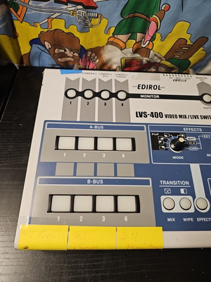 Roland EDIROL LVS-400 Analog Video Mixer Switcher Untested