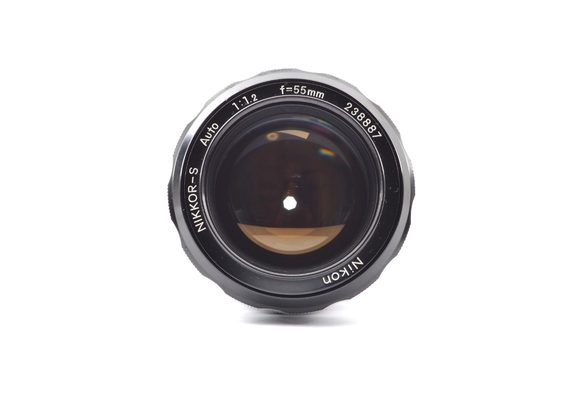 RARE!!!【Mint】Nikon NIKKOR-S Auto 55mm f/1.2 Non Ai Lens From