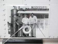 CBS TV photo 1980s MISSISSIPPI river boat Ralph Waite Linda G Miller Stan Shaw