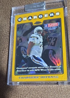 2008 Topps Chrome - San Diego Chargers #TC162 Gold Refractor /199