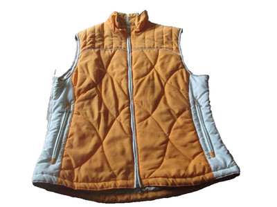 Steppweste Jeantex orange Gr. 44