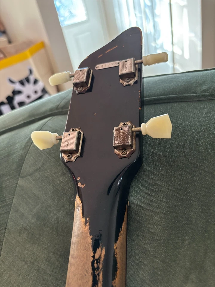 Bajo Supro Pocket años 60 negro 🔥 Foto 4 de 4