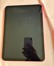 Apple iPad Tablet rosa mit Originalverpackung & transparenter Hülle, iPadOS