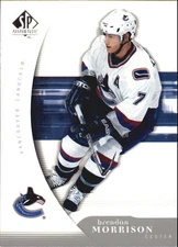 2005-06 SP Authentic #99 Brendan Morrison - HKY