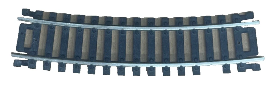 12 PCS (1 PKG/4 EACH+8 LOOSE) ATLAS NIC SIL 1/2-18" RADIUS TRACK #834-$6 SHIP - Image 2 of 3