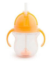 Kubek Munchkin Niekapek Ze SłOmką 207Ml PomarańCzowy Munchkin