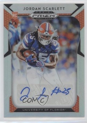 2019 Panini Prizm Draft Picks Silver Jordan Scarlett #236 Rookie Auto RC ni4
