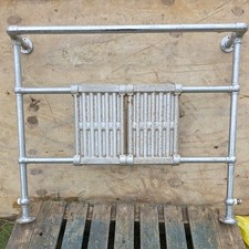 Original Victorian heated towel rail and radiator large