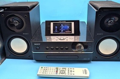 Sony NAS-D55HD NETJUKE HDD CD Mini Component Stereo System w