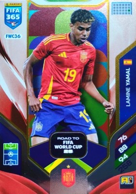 Adrenalyn XL FIFA 365 2026 KICK-OFF POWER ROAD TO WORLD CUP FWC36