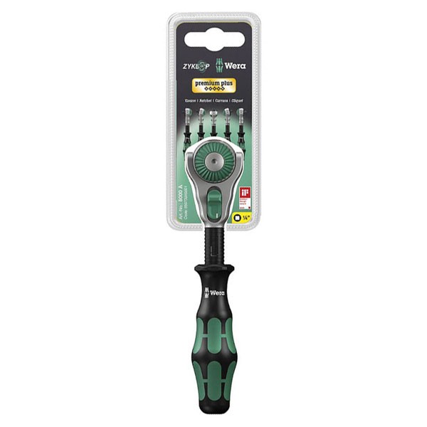Wera 8000A Zyklop Multifunction Ratchet, 1/4in