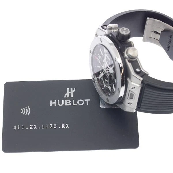 Hublot — Hublot Big Bang Unico Titanium 411.NX.1170.RX 49mm Ti Skeleton Dial Watch #C1587