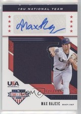 2019 USA Baseball Stars & Stripes 18U National Team Jerseys Max Rajcic Auto g2u