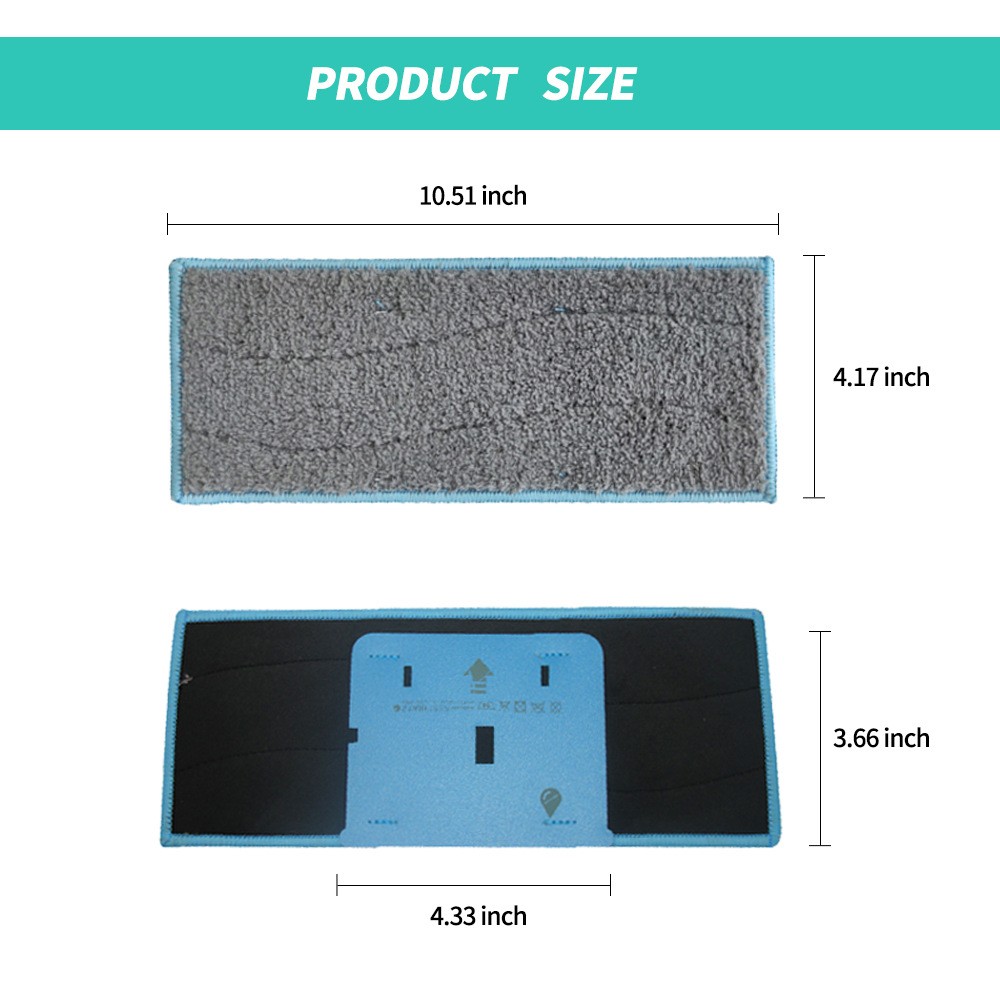 New 5* Washable Wet Mopping Pads Reusable Wet Pads For iRobot Braava Jet M6
