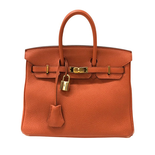 HERMES Birkin 25 Handbag X Stamp #OKB371