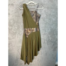 Tenth House Dance Leotard Costume Medium Olive Fairy Grunge Performing Arts