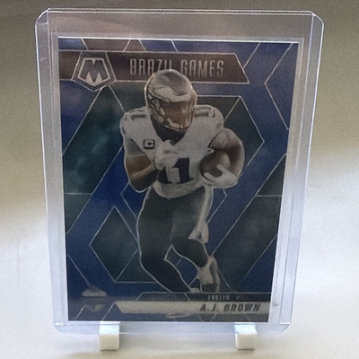 Panini Mosaic 2025 Football NFL International Games A.J. Brown Eagles #266 81/99
