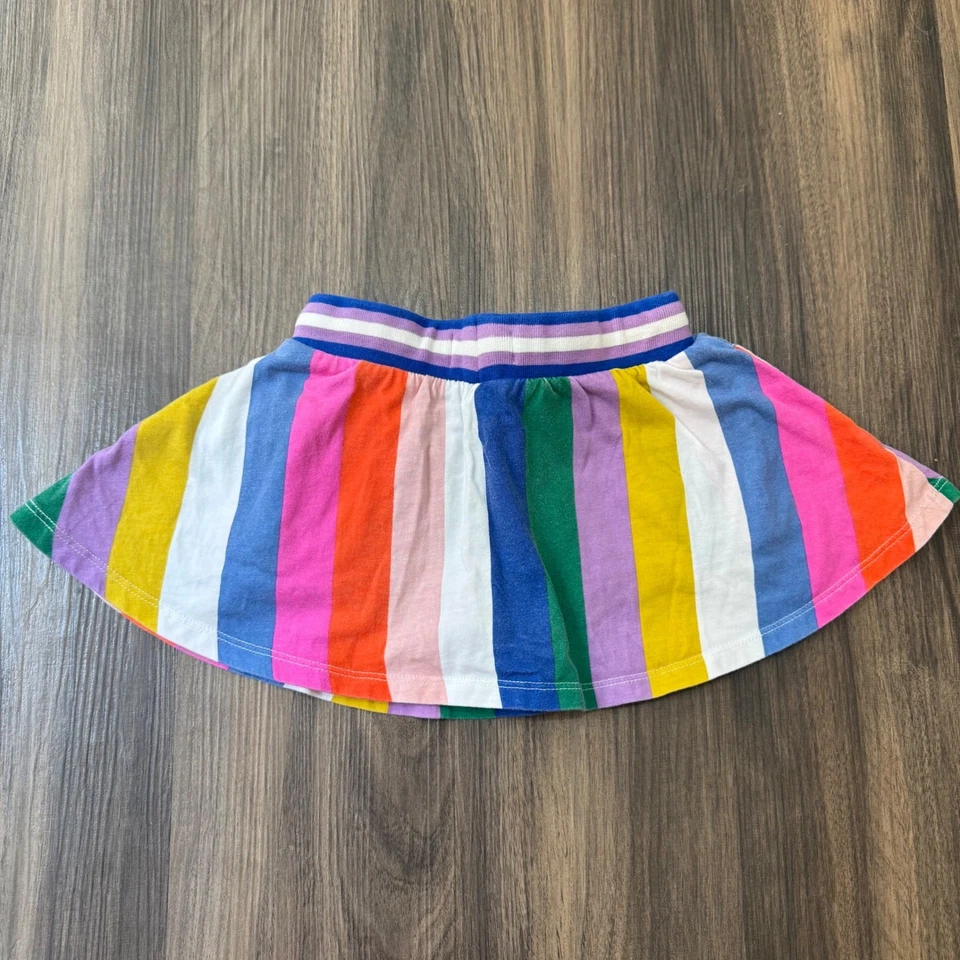 Mini Boden Rainbow Twirl Skort Size 2-3Y - Image 3 of 4