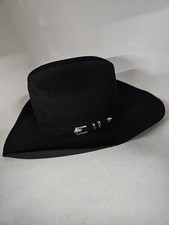 Stetson 4X Buffalo Black Felt Cowboy Hat, Men's Size 7 1/4