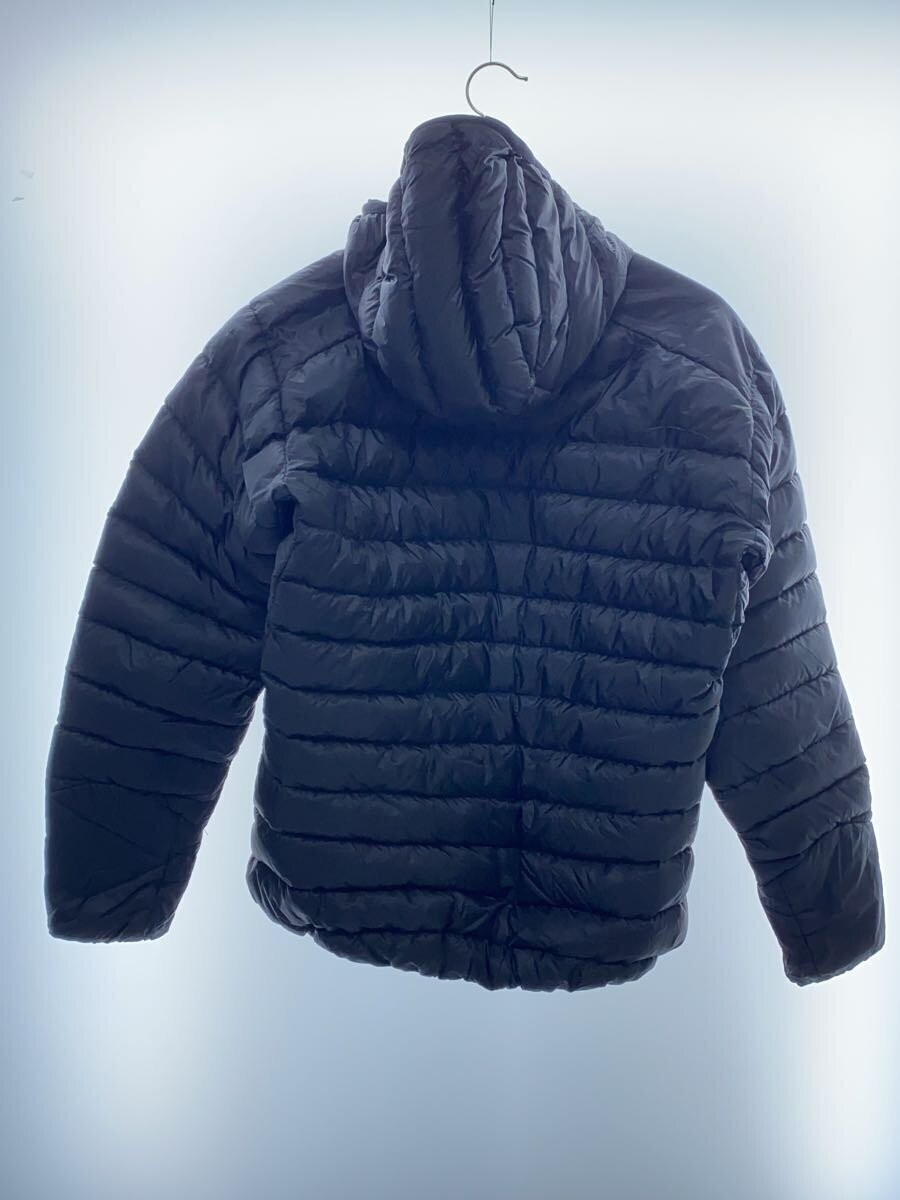 Piumino Arc'teryx S nylon nero tinta unita leggero isolato #EG CZA