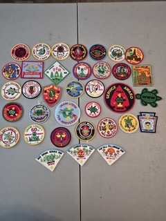 Vtg Lot of 35 Boy Scouts of America BSA Order of the Arrow Unami Lodge Patches..