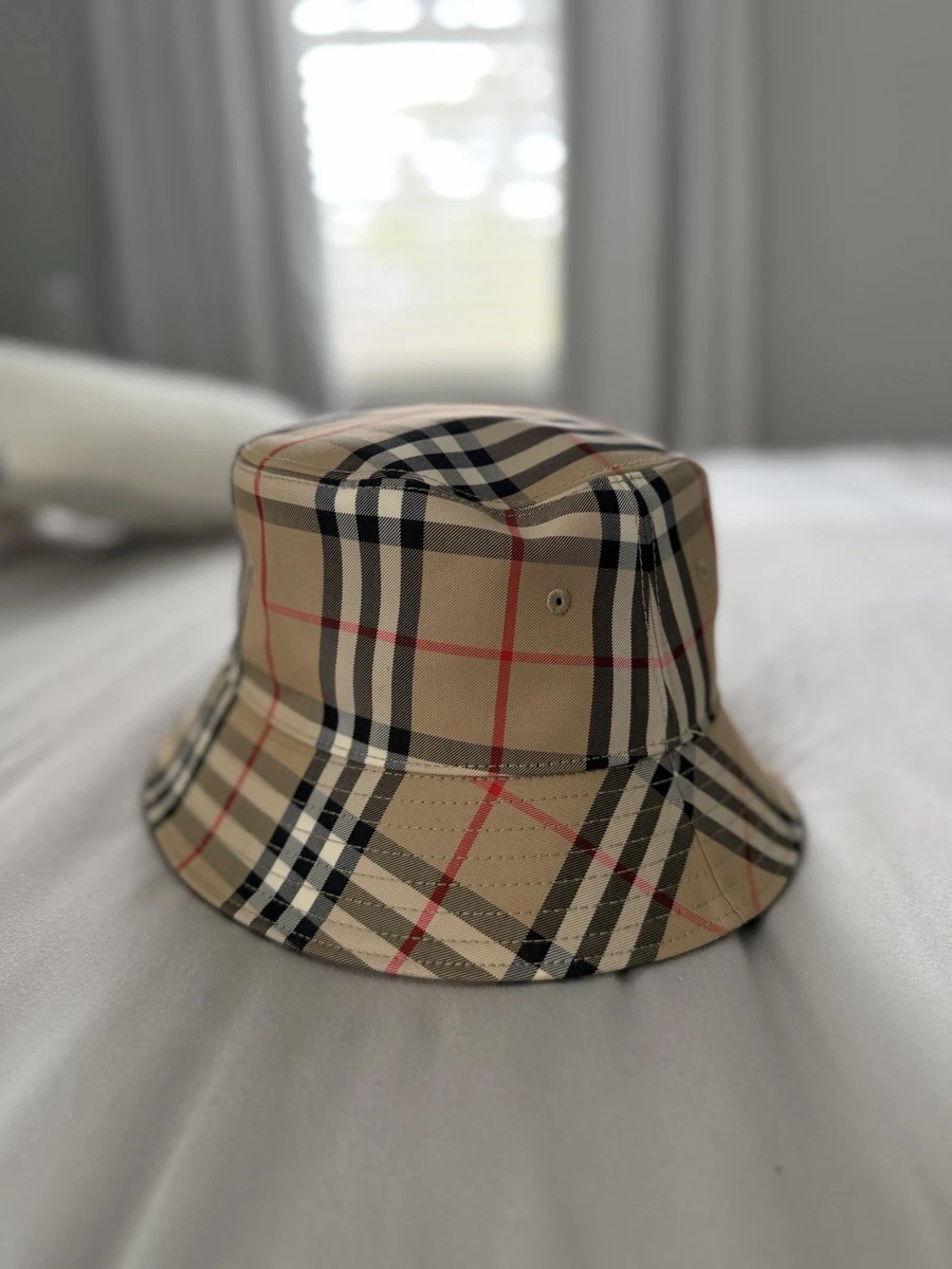 【Burberry 】ユニコーン刺繍 バケットハット Lサイズ バーバリー BURBERRY 帽子 ハット バケットハット HEADWEAR BIRCH