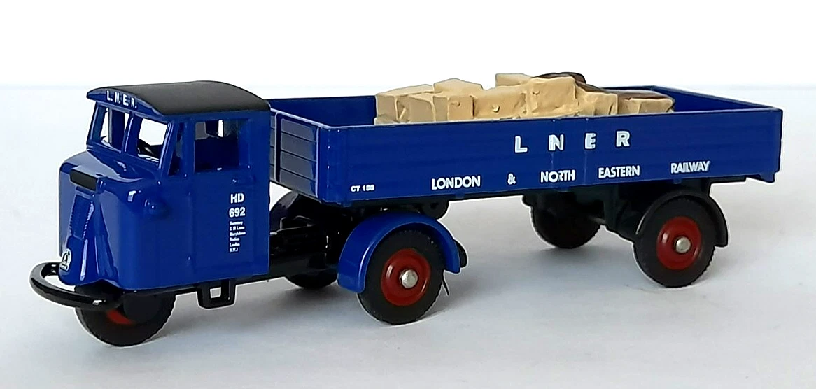 Camions Articulés Scammell Et AEC 1:76 Lledo Trackside - Éditions Limitées Boîtes