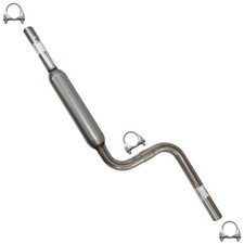 Stainless Steel Exhaust Resonator Pipe Fits 2001-2006 Sebring Stratus Sedan Stainless Steel Exhaust Resonator Pipe Fits 2001-2006 Sebring Stratus Sedan