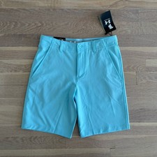 Boys Blue Under Armour Golf Short Size Medium...