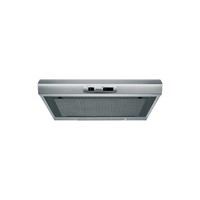 Hotpoint 60cm Visor Cooker Hood - Stainless Steel PSLMO65FLSX