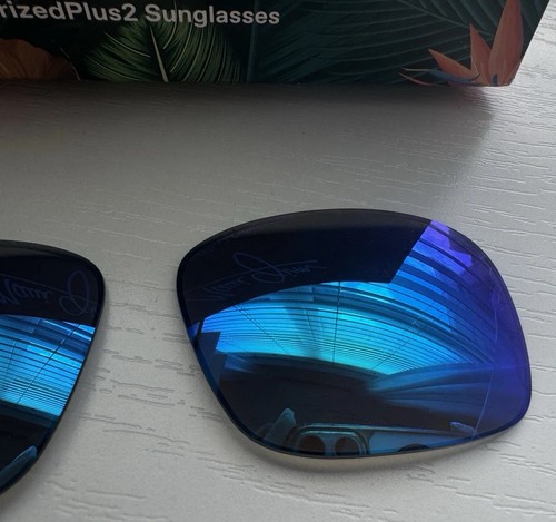 OBJECTIFS Maui Jim authentiques B432-2M bleus Hawaii UNIQUEMENT MauiPure polarisésPlus2 neufs - Photo 10/14